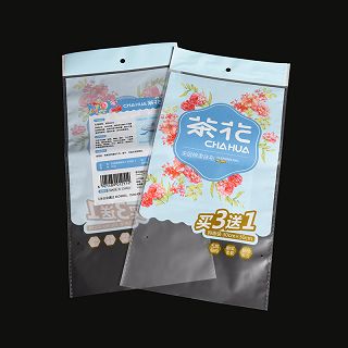 茶花抹布用品包裝袋印刷